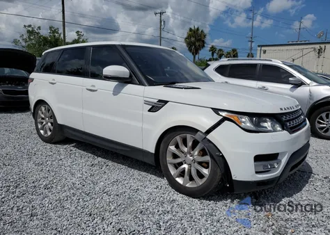 2016 Land Rover Range Rover Sport Hse из США, поврежденный, VIN SALWR2PF3GA101942